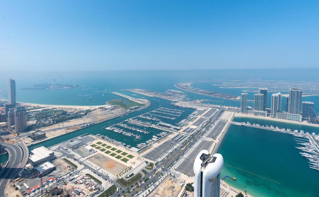Appartement White Sage - Incredible Full Sea And Dubai Eye View In Marina Extérieur photo