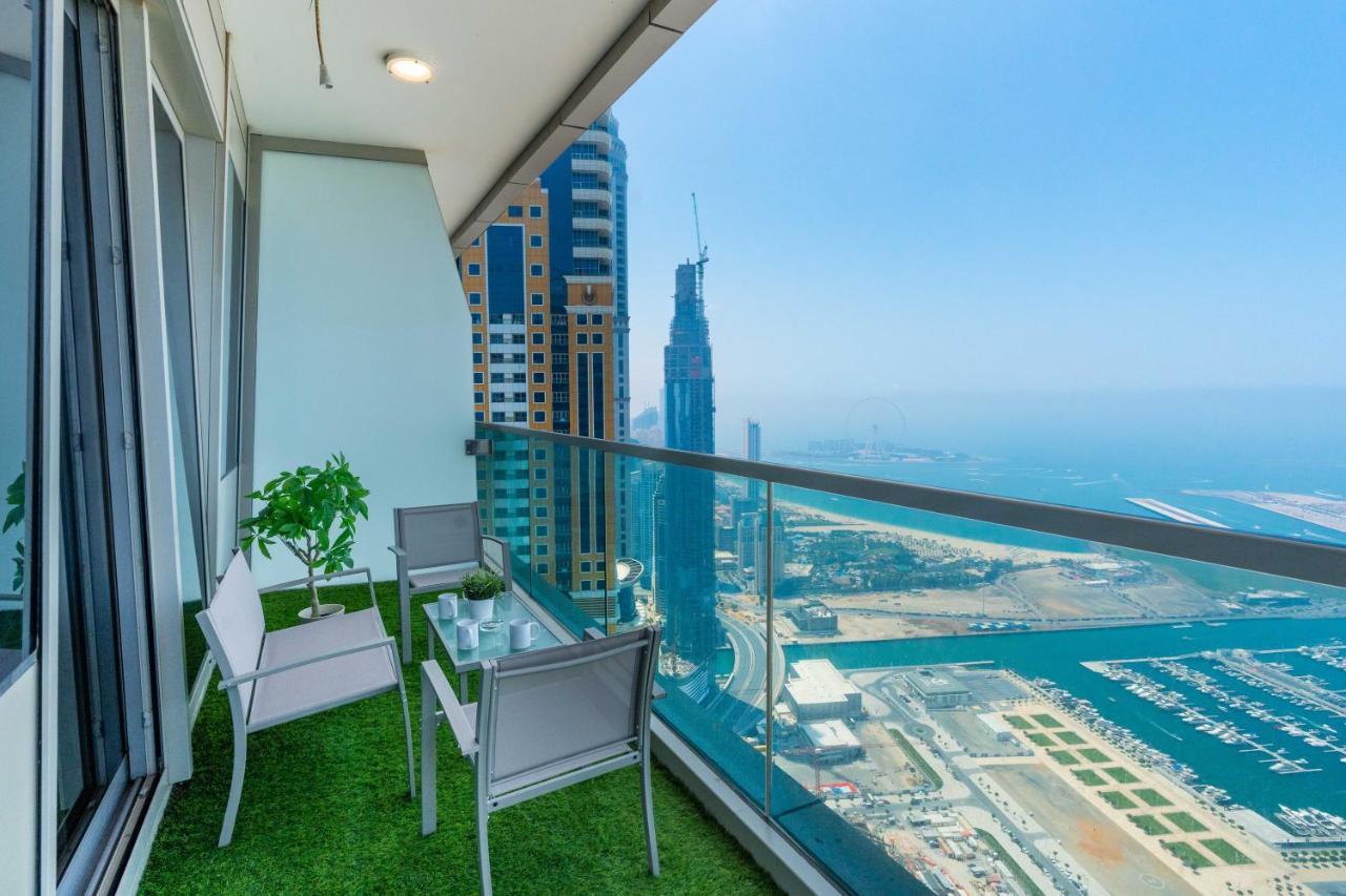 Appartement White Sage - Incredible Full Sea And Dubai Eye View In Marina Extérieur photo