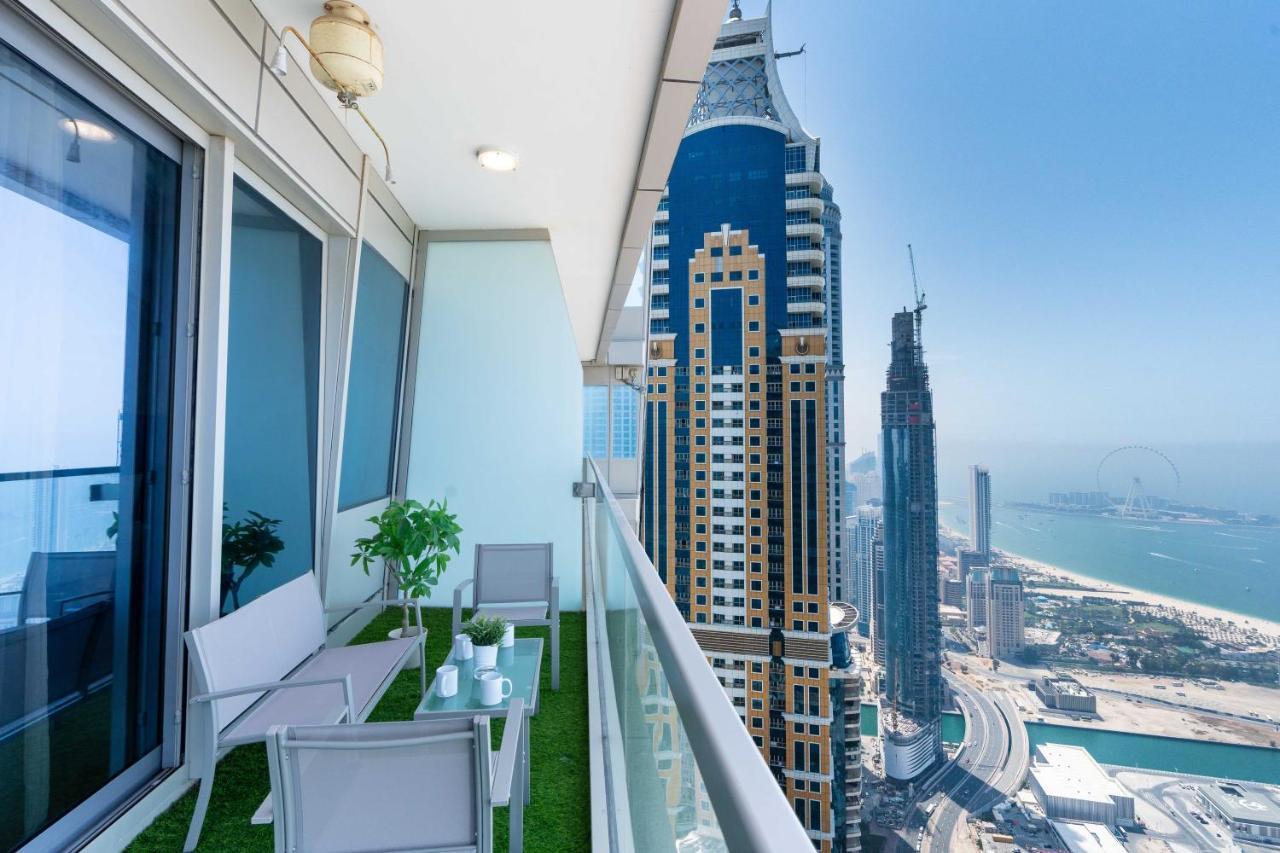 Appartement White Sage - Incredible Full Sea And Dubai Eye View In Marina Extérieur photo