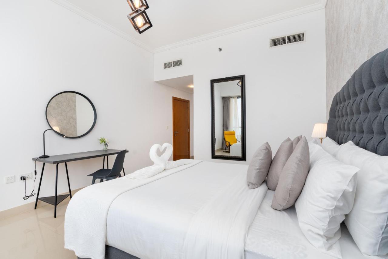 Appartement White Sage - Incredible Full Sea And Dubai Eye View In Marina Extérieur photo