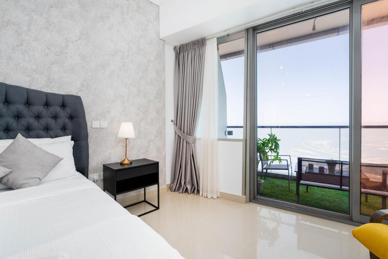 Appartement White Sage - Incredible Full Sea And Dubai Eye View In Marina Extérieur photo